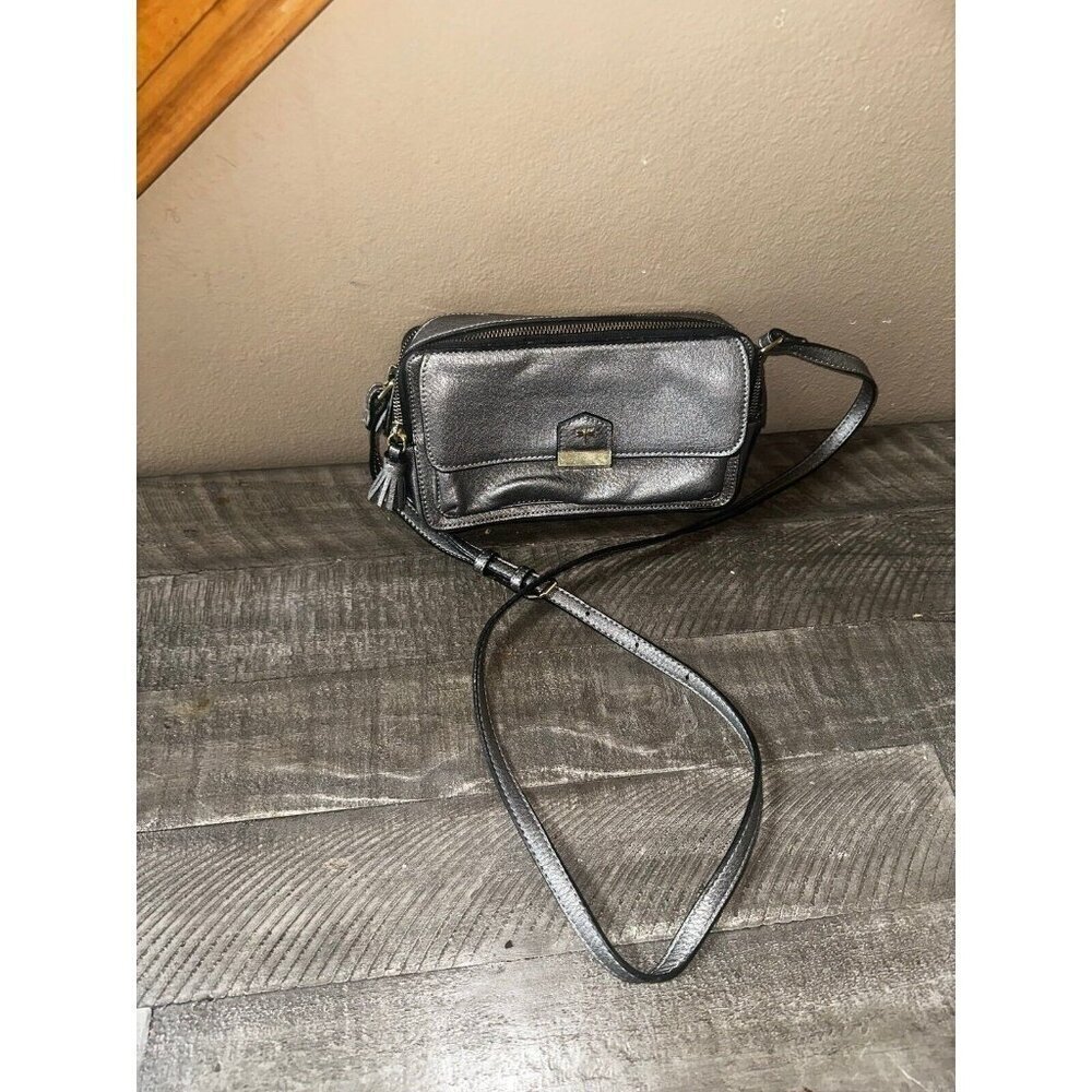 Kate Landry Silver Purse Clutch